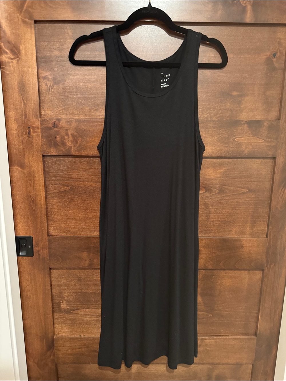 Classic Black Sleeveless Tank Dress